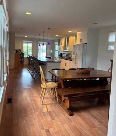 Onset- On the water MA vacation rental - Full chef kitchen-11 ft island, seating for 12, water view!