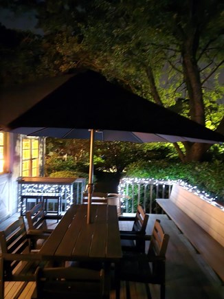 East Dennis Cape Cod vacation rental - Deck