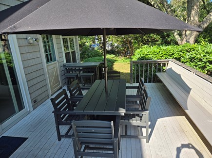 East Dennis Cape Cod vacation rental - Deck