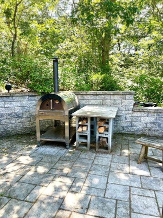 West Falmouth Cape Cod vacation rental - Wood fire pizza oven