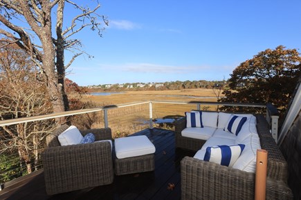 Chatham Cape Cod vacation rental - Upstairs Deck overlooking Marsh