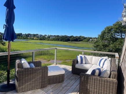 Chatham Cape Cod vacation rental - Master Bedroom Deck overlooking Marsh