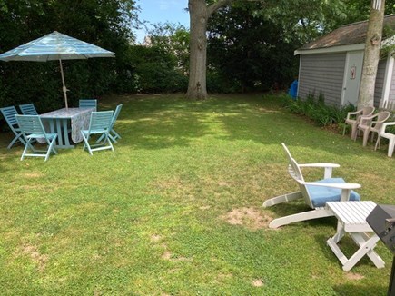 Falmouth Cape Cod vacation rental - Fenced in backyard