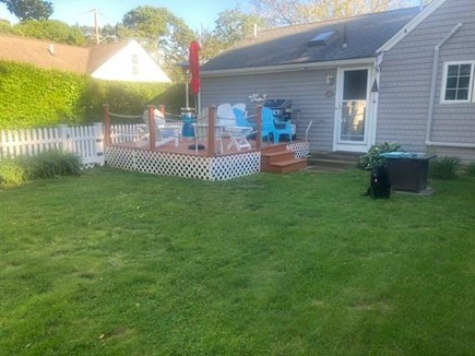 Falmouth Heights Cape Cod vacation rental - Fenced in Back Yard