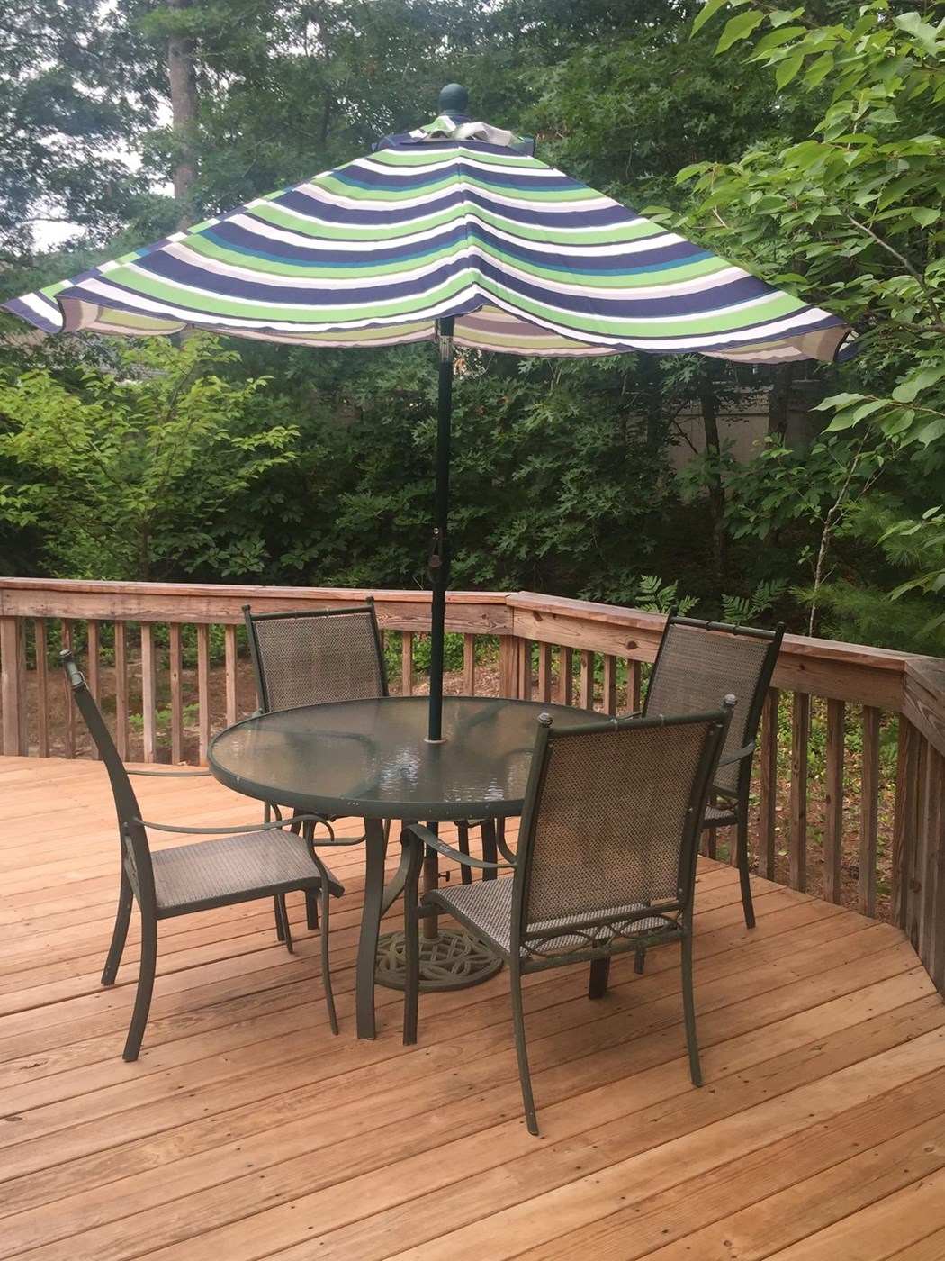 Private Master Bedroom Deck