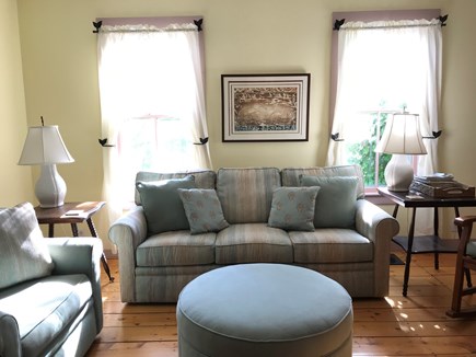 Wellfleet Cape Cod vacation rental - Cozy and Bright Living Room.  Additional seating, not pictured.