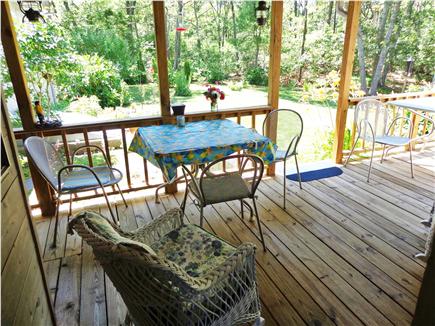 Chatham Cape Cod vacation rental - Deck and backyard