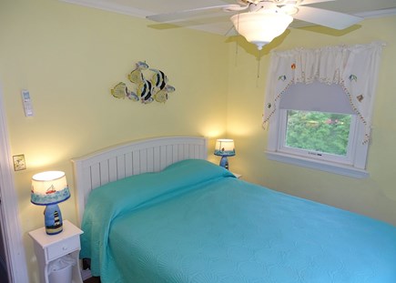 North Eastham Cape Cod vacation rental - Second main floor Queen bedroom with AC 