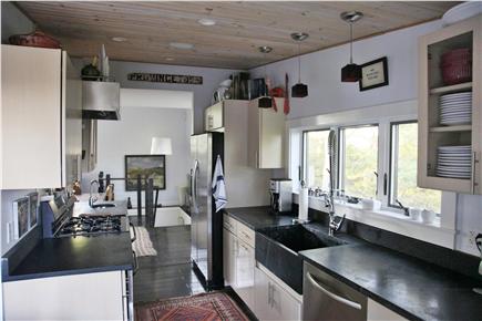 Provincetown Cape Cod vacation rental - Kitchen out onto the 2nd floor deck