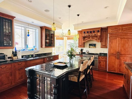 New Seabury, Mashpee Cape Cod vacation rental - Spectacular gourmet kitchen, stainless apps and granite counters
