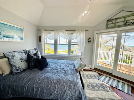 New Seabury, Mashpee Cape Cod vacation rental - No lack of ocean views from this queen bedroom w/private deck