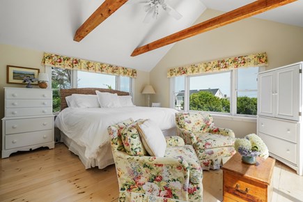 East Dennis/Sesuit Harbor Cape Cod vacation rental - Primary with ensuite bath.  Walk in shower