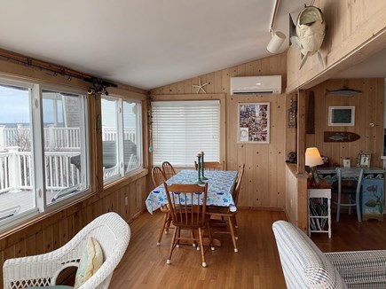 Sandwich Cape Cod vacation rental - Dining with beach overlook