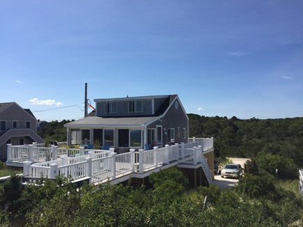 Sandwich Cape Cod vacation rental - View through the beach plum