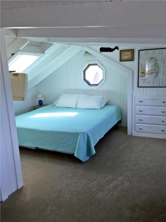 Sandwich Cape Cod vacation rental - Master Bedroom with King bed and 1/2 bath
