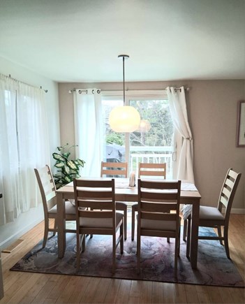 Wellfleet Cape Cod vacation rental - New dining set from another angle