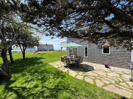 Yarmouth on Lewis Bay Cape Cod vacation rental - Enjoy the patio overlooking Lewis Bay. A super private setting!
