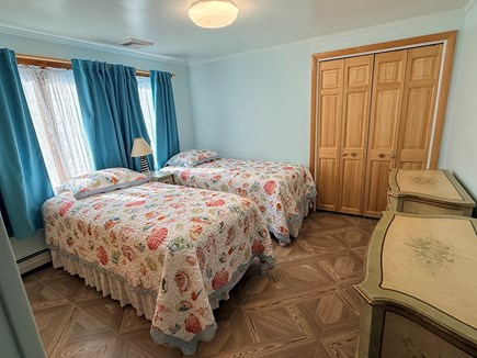 Eastham Cape Cod vacation rental - Seaside Room: Main house upstairs 1st bedroom with 2 twin beds.