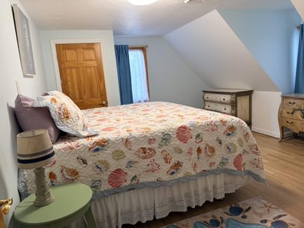 Eastham Cape Cod vacation rental - Seaglass Room: Main house upstairs third bedroom with King bed.