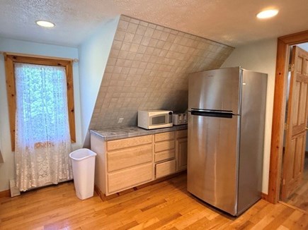 Eastham Cape Cod vacation rental - The Cape Cod suite kitchen with full-size refrigerator