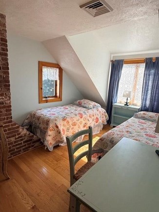 Eastham Cape Cod vacation rental - The Cove Room: Bedroom 2 of 2 in suite, twins & office space.
