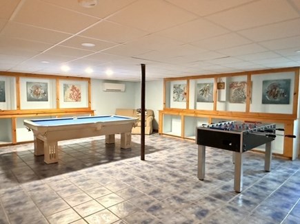 Eastham Cape Cod vacation rental - Game area downstairs!