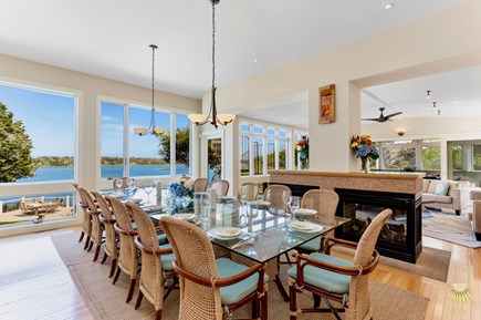 East Orleans Cape Cod vacation rental - Dine at the table that sits 16!