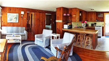 Chatham Cape Cod vacation rental - Living Room and Kitchen