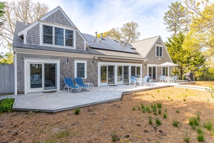 Brewster Cape Cod vacation rental - Large patio deck