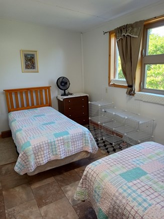 Truro, off Town Hall Rd Cape Cod vacation rental - 1st bedroom w/2 single beds
