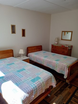 Truro, off Town Hall Rd Cape Cod vacation rental - 2nd bedroom w/2 single beds