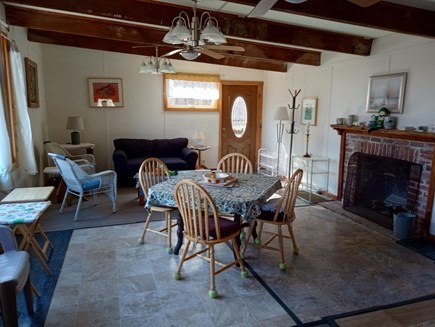 Truro, off Town Hall Rd Cape Cod vacation rental - Living-dining room
