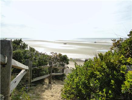 Eastham Cape Cod vacation rental - Walk down the private association road to the beach entrance