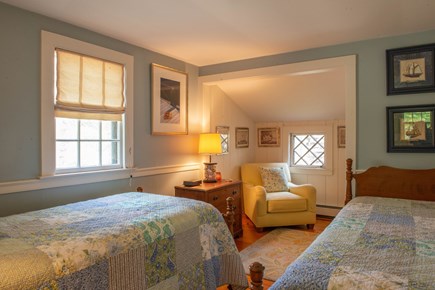 South Yarmouth Cape Cod vacation rental - Twin beds and another alcove for evening stories!