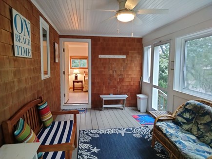 Eastham Cape Cod vacation rental - Enjoy the cool breezes from the screened porch