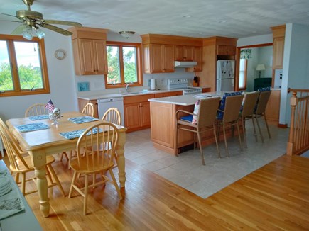 Eastham Cape Cod vacation rental - Kitchen looking into the game/reading room