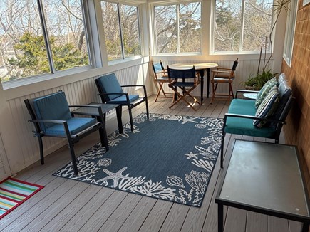 Eastham Cape Cod vacation rental - Our three-season porch is great before or after a beach visit.