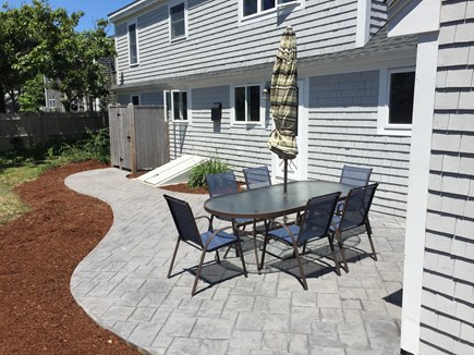 Bass River - West Dennis Cape Cod vacation rental - Back Patio