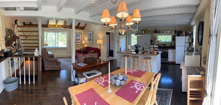 Truro Cape Cod vacation rental - Dining and kitchen areas