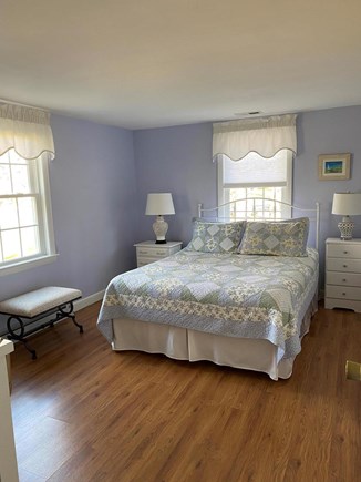 South  Yarmouth, Bass River Cape Cod vacation rental - Bedroom 1 with queen size bed and dresser.