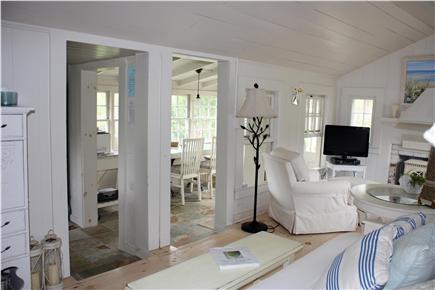 Dennis Bayside Cape Cod vacation rental - View from living room into dining area