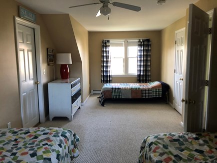 Brewster Cape Cod vacation rental - Bedroom with 3 twins