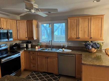 Brewster Cape Cod vacation rental - Kitchen - new stainless appliances