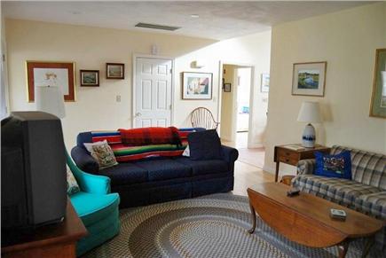 Brewster Cape Cod vacation rental - Living Room with pull out couch