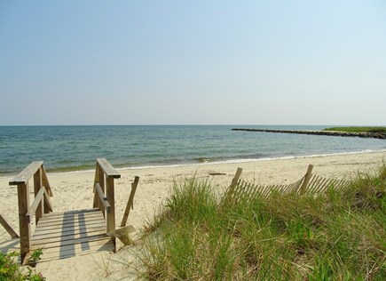 West Harwich Cape Cod vacation rental - Large beach area for walks and rest