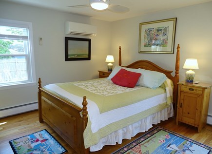 West Harwich Cape Cod vacation rental - Main floor queen bedroom with TV