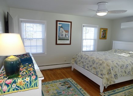 West Harwich Cape Cod vacation rental - Main floor queen bedroom with TV