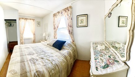 Wareham MA vacation rental - Light-filled, cozy bedroom with ample dresser and closet space