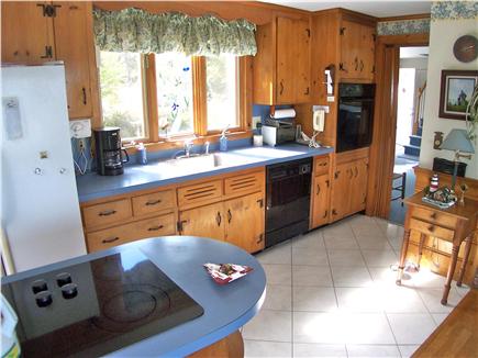 Brewster Cape Cod vacation rental - Open, bright kitchen now has a small flat screen TV