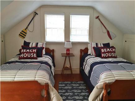 Dennisport Cape Cod vacation rental - Two Twin Size Beds in Third Bedroom on the Second Floor
